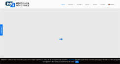 Desktop Screenshot of meccanicaindustriale.it